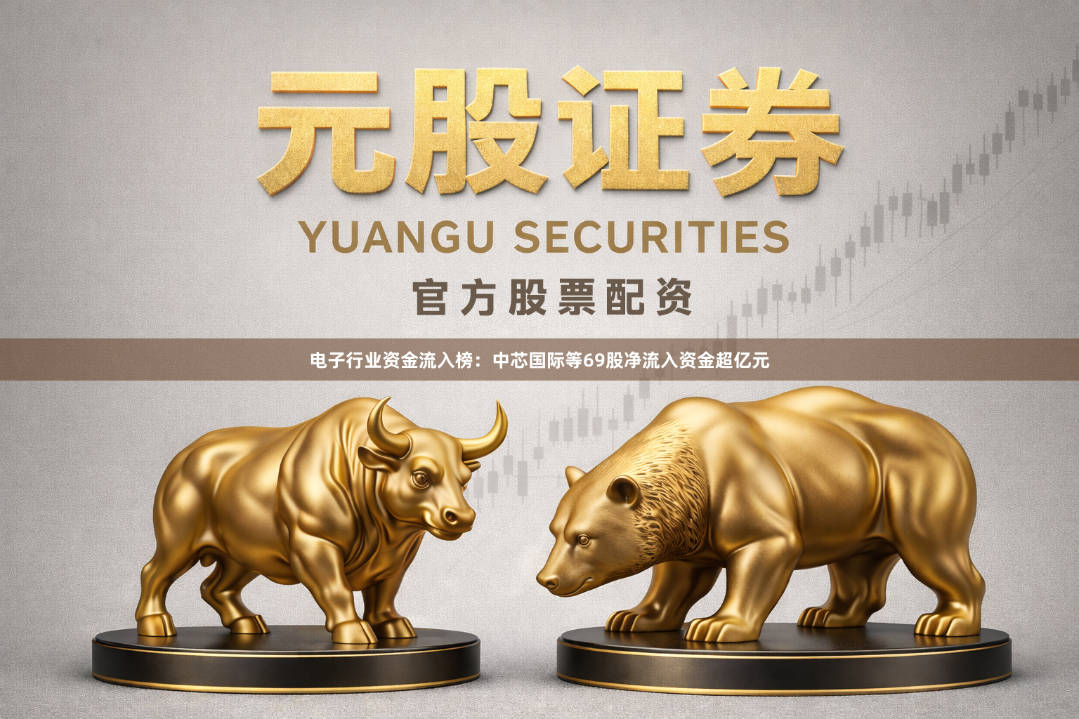电子行业资金流入榜：中芯国际等69股净流入资金超亿元